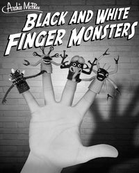 Black and White Finger Monsters