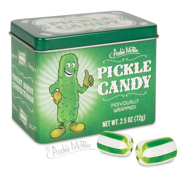 Pickle Candy in Tin