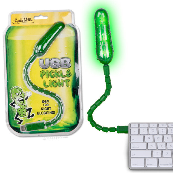 USB pickle glowing after being stuck in a usb hub
