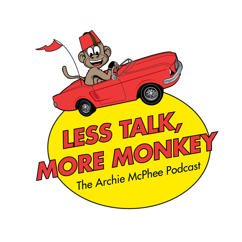 Less Talk More Monkey the Archie McPhee podcast logo