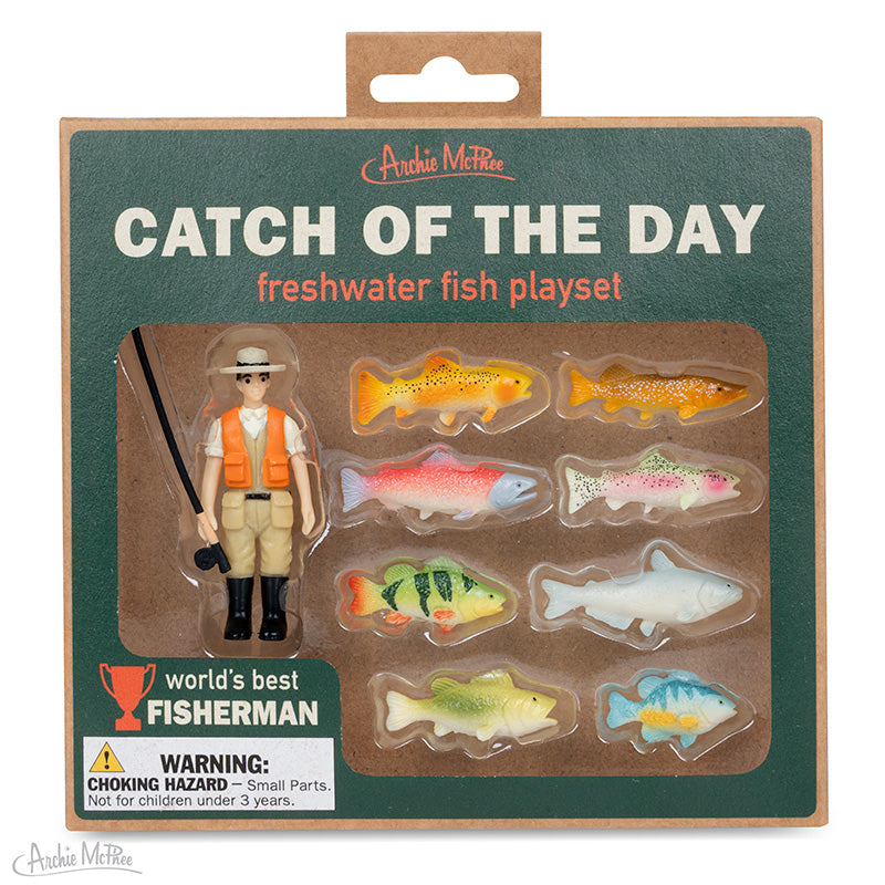 Catch of the Day Freshwater Fish Playset