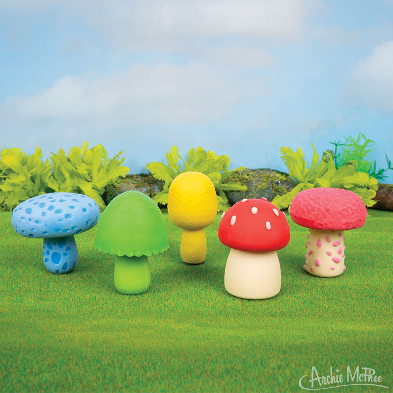Mushroom Erasers