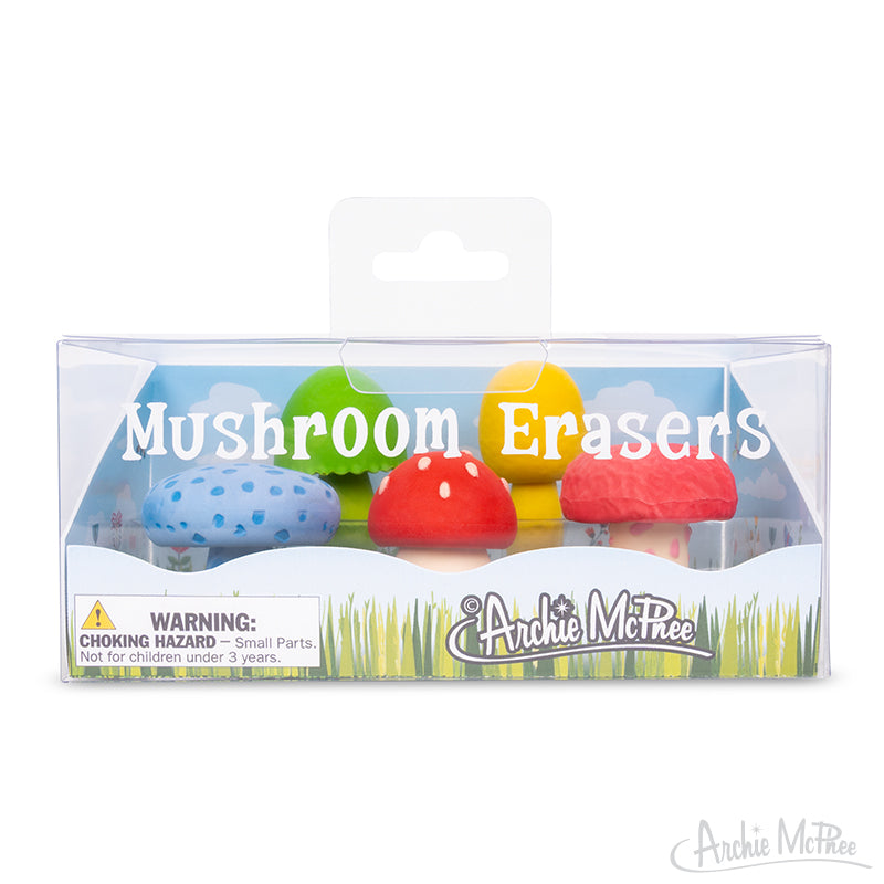 Mushroom Erasers