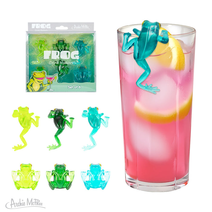 Frog Drink Markers