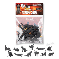 Itty Bitty Black Cats - Bag of 12