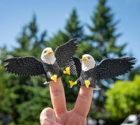 Finger Eagles - Set of 3 Eagle Finger Puppets