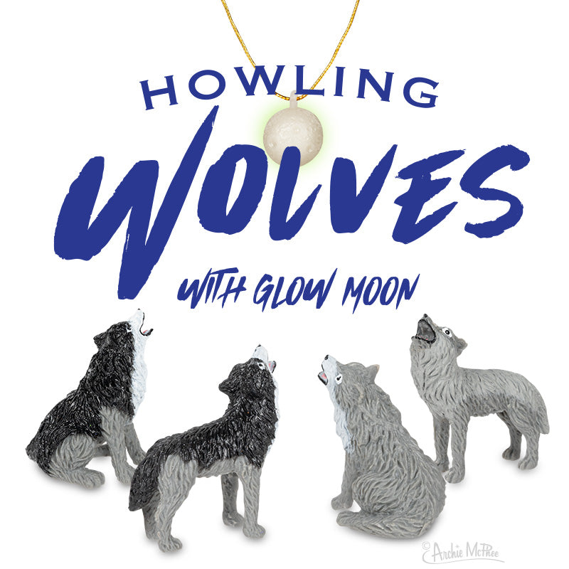 Howling Wolves Playset – Archie McPhee