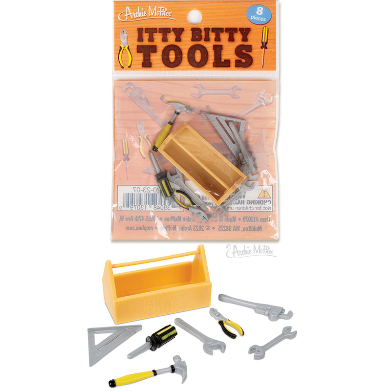 Itty Bitty Tools - Bag of 8 – Archie McPhee