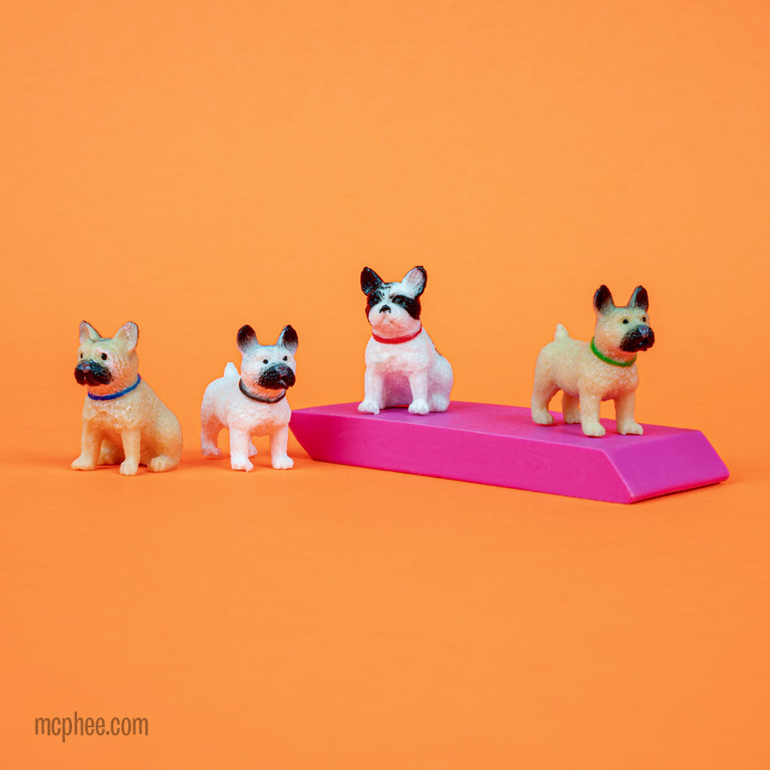 Itty Bitty French Bulldogs - Bag of 8 – Archie McPhee