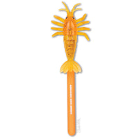 Funny shrimp back scratcher with telescopic handle, perfect for reaching those hard-to-scratch itches.