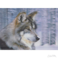 Wolf Lenticular Card 