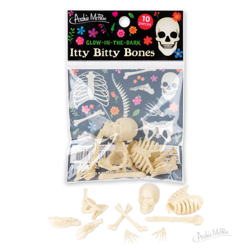 Itty Bitty Bones - Bag of 10 – Archie McPhee