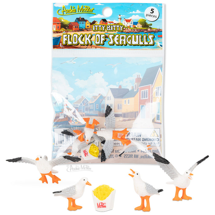 Itty Bitty Flock of Seagulls - Bag of 5