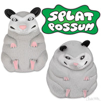Splat Possum showing both squished and unsquished