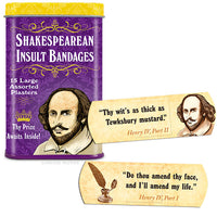 Shakespearean Insult Bandages - Bulk Box