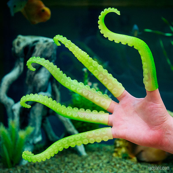 Octopus best sale tentacle fingers