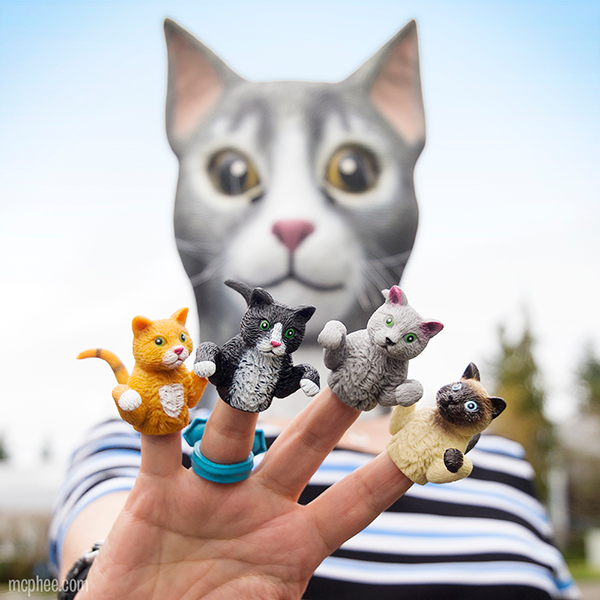 Finger Cats - Finger Puppets