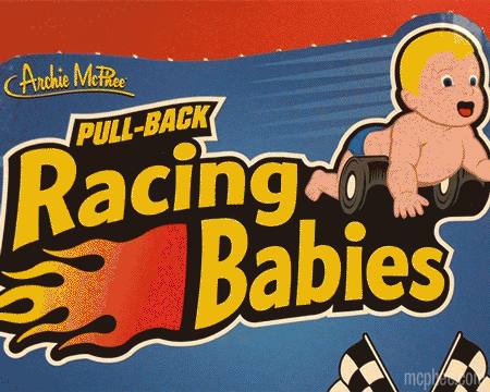 Racing Babies - Set of 4