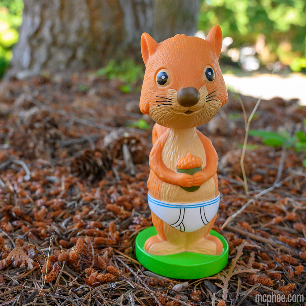 Squirrel in Underpants Nodder – Archie McPhee