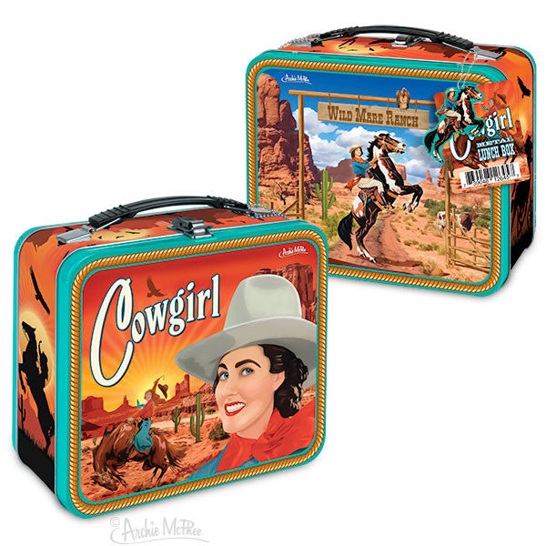 Cowgirl Lunchbox - Archie McPhee & Co.