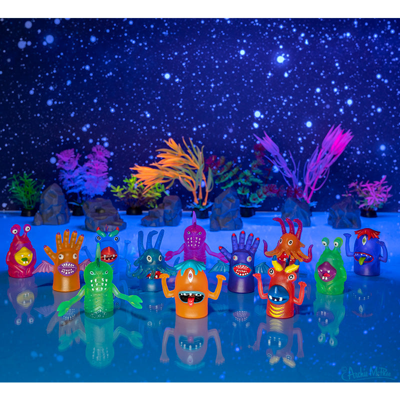 different monsters Fantastic Finger Monsters
