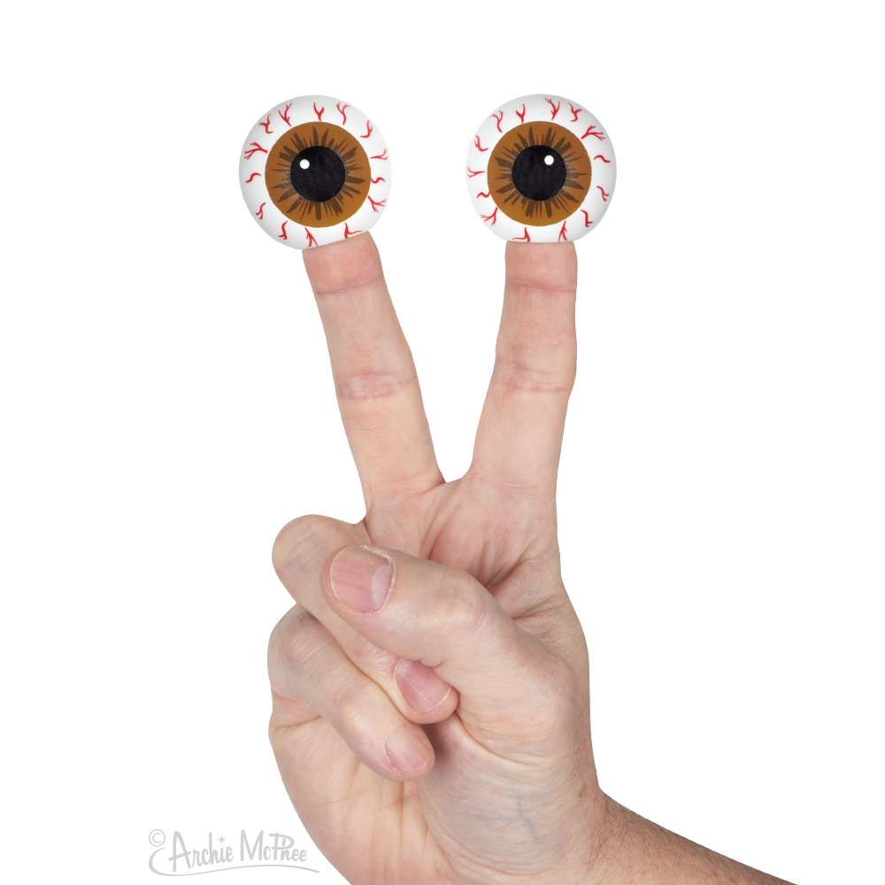 Eyeball Finger Puppets