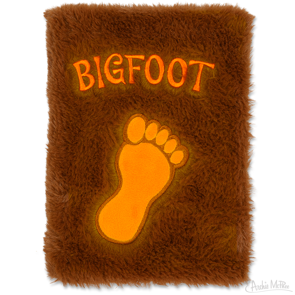 Fuzzy Bigfoot Notebook