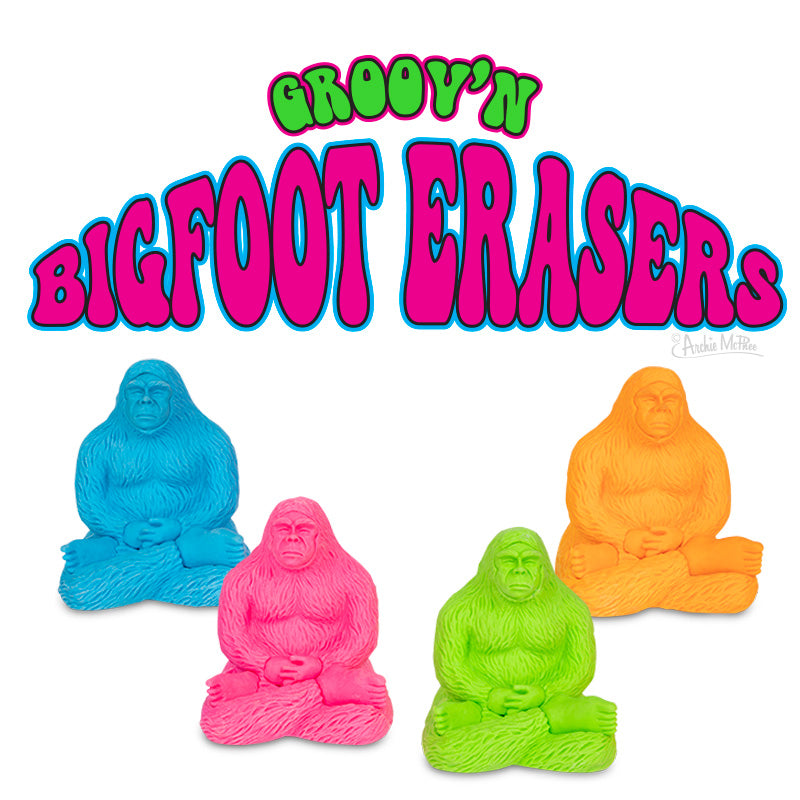 Groov'n Bigfoot Erasers