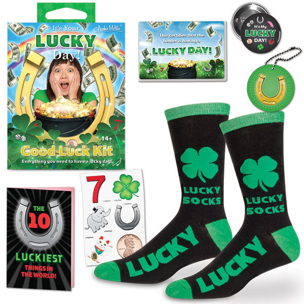 It's Your Lucky Day! Good Luck Kit – Archie McPhee
