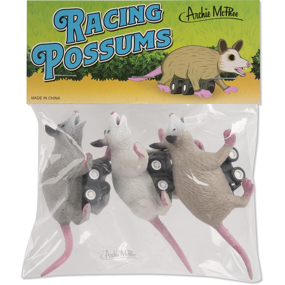 Racing Possums - Set of 3 – Archie McPhee
