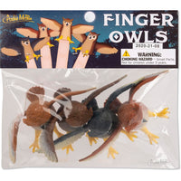 Finger Owls - Set of 4 Owl Finger Puppets