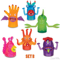 Set B - Six Fantastic Finger Monsters