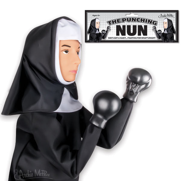 The Punching Nun Puppet