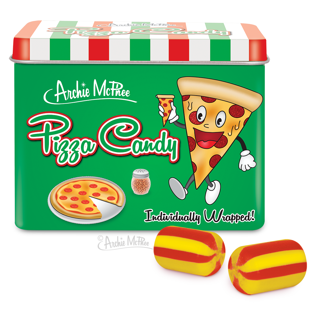 Pizza Candy in Tin