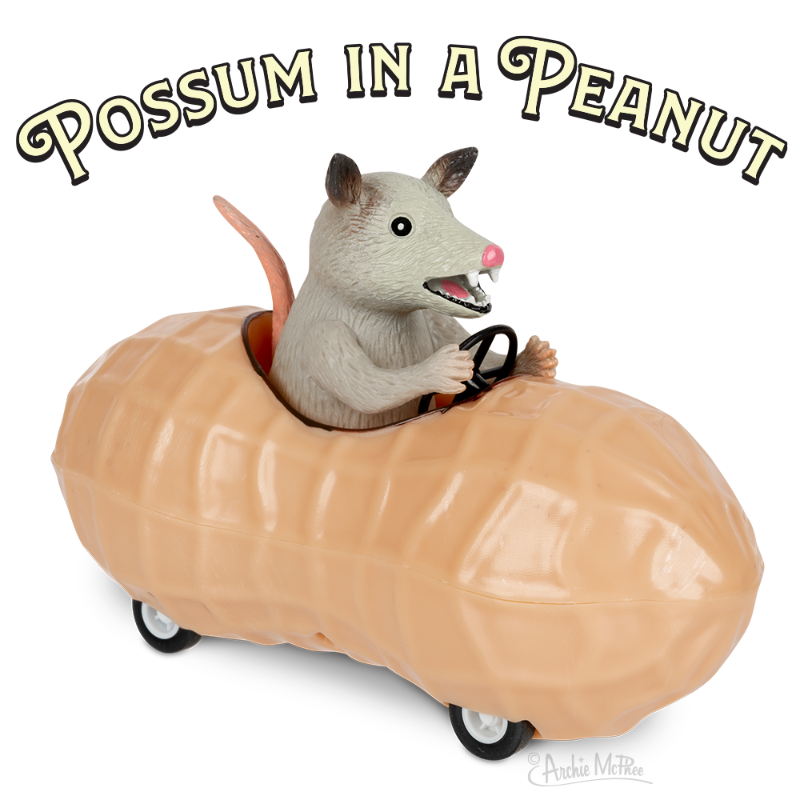 Possum in a Peanut – Archie McPhee Possum in a Peanut – Archie McPhee