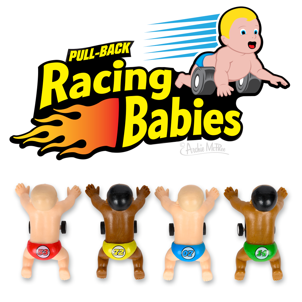 Racing Babies - Set of 4