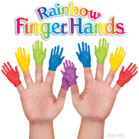 Finger Hands Light Skin Tone - Set of 10