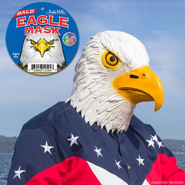 Bald Eagle Mask - Archie McPhee & Co.