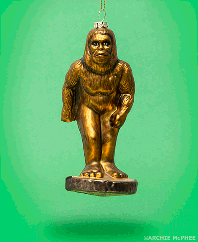 Bigfoot Ornament - Archie McPhee - 3