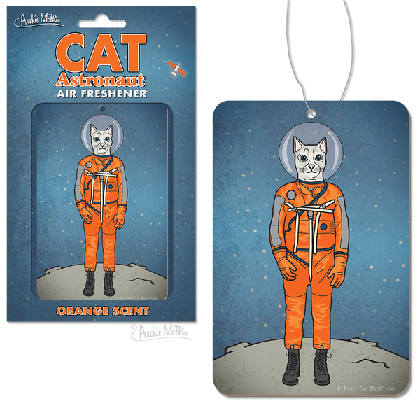 Cat Astronaut Air Freshener