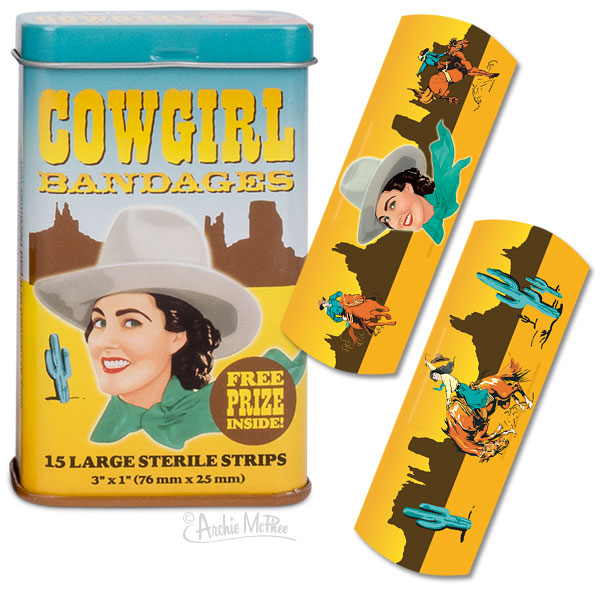 Cowgirl Bandages - Bulk Box