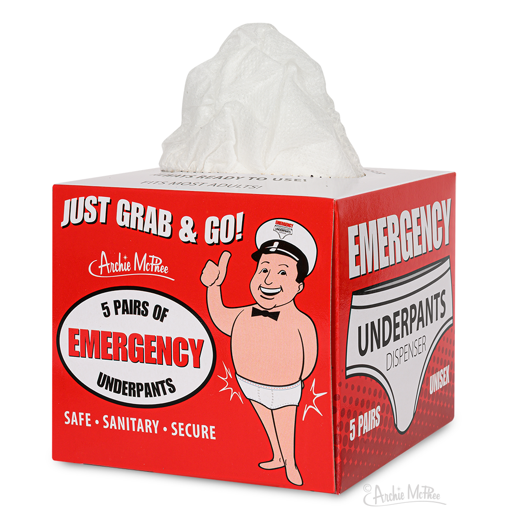 Emergency Underpants Dispenser by Accoutrements - 12139 