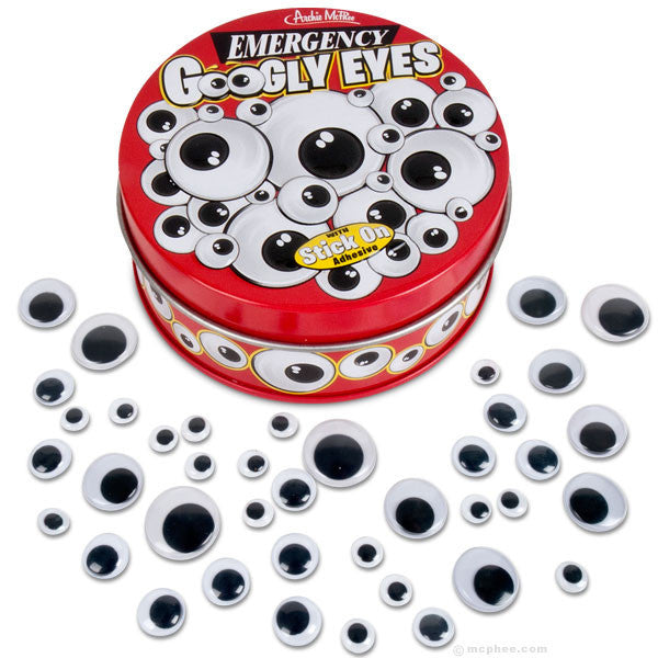 goggle eyed freak Emergency Googly Eyes