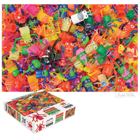 universal monsters puzzles Finger Monster Fiesta Puzzle – Archie McPhee