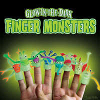 Glow-in-the-Dark Finger Monsters