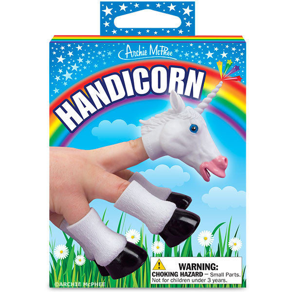 Handicorn Unicorn Finger Puppet – Archie McPhee - Main Image