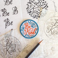Be Kind Embroidered Patch