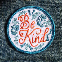 Be Kind Embroidered Patch