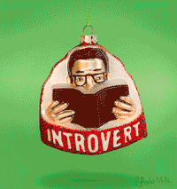 Introvert Ornament - Archie McPhee - 2