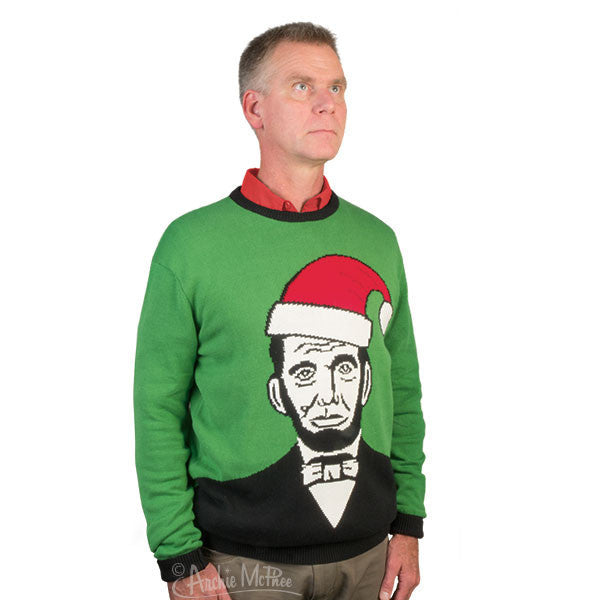 Santa Lincoln Sweater